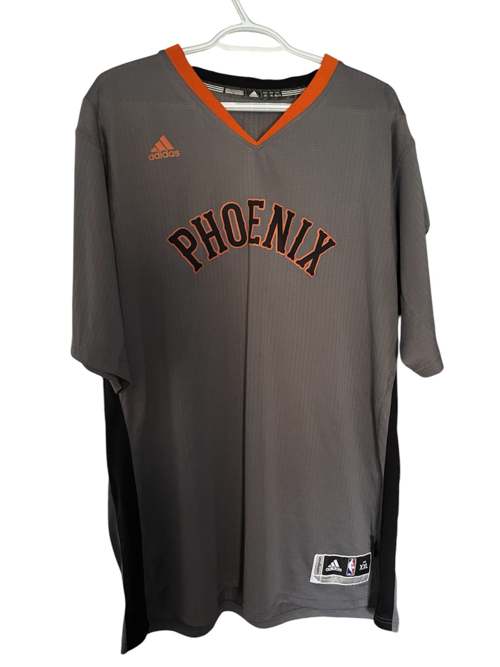 Phoenix Suns Adidas NBA Climacool Grey Pride Blank Men's Swingman Jersey 2XL - Picture 2 of 4